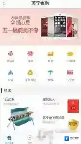 苏宁易购界面