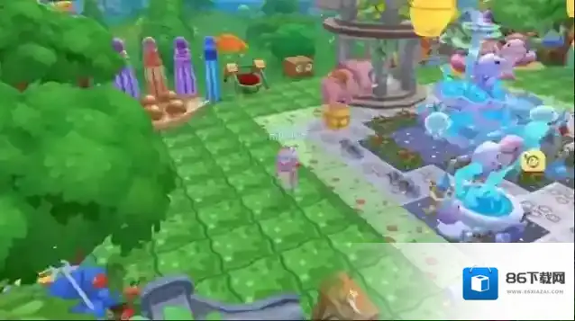 摩尔庄园公共区域