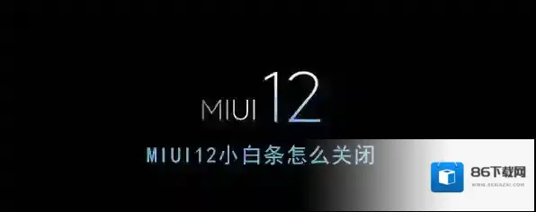 miui12小白条
