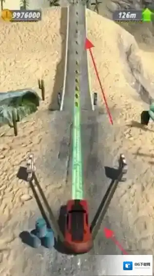 弹弓特技驾驶员弹射