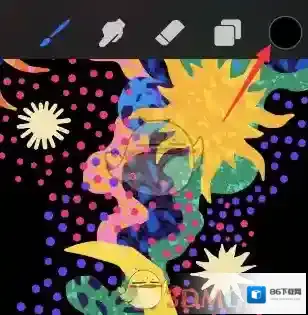 Procreate Pocket吸管