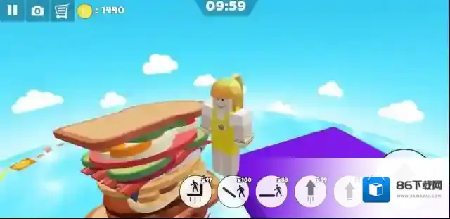 逃脱三明治岛跑酷逃脱