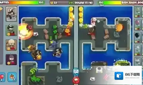 猴子塔防对战2地图