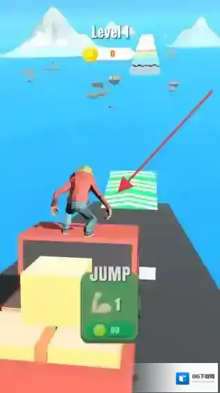 跳跃大师海上跳跃