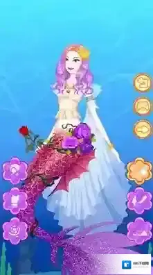 美人鱼公主豪华装扮服装