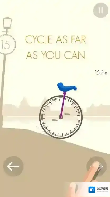 独轮骑行独轮车