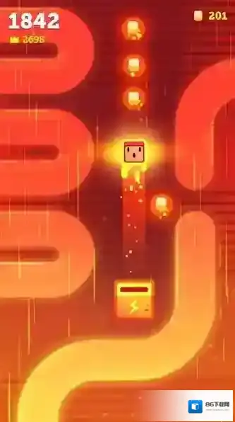 像素烤面包跳跃