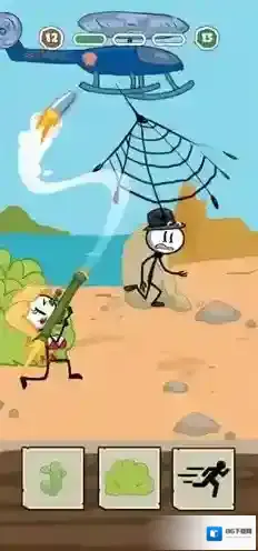 火柴人逃脱选择逃脱