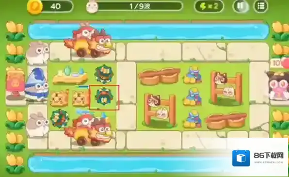 保卫萝卜4放一个