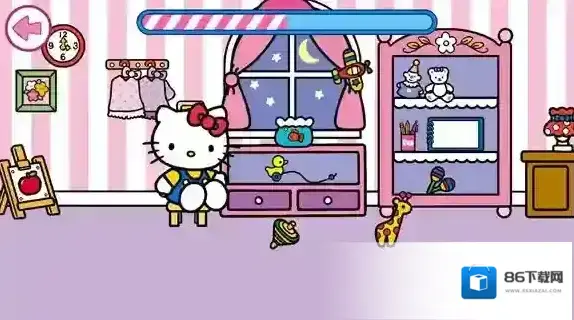 凯蒂猫晚安凯蒂猫