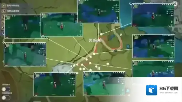原神雷泽突破材料钩钩果收集路线